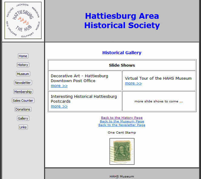 Gallery page