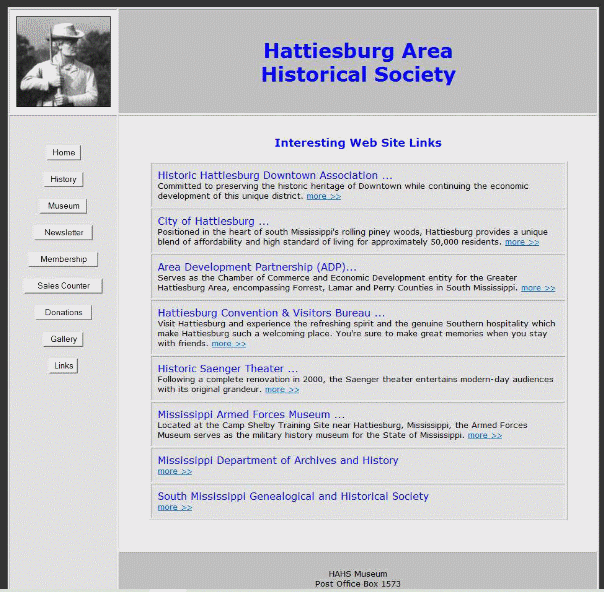 Links page
