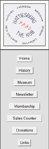 HAHS 1.0 website menu