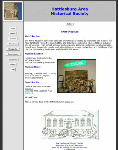 Museum page