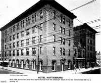 Hotel Hattiesburg, outside view, 1906