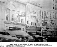 Downtown buildings, early 1900's