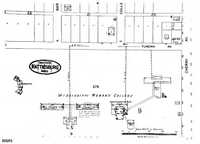 Street map, Mississippi Teacher's College, Cherry, Tuscan