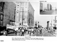Downtown businesses, 1950's