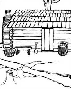 Log cabin