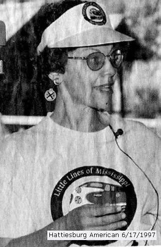 Georgia Cannon, the 'train lady'