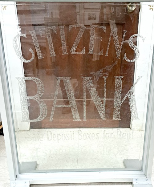 Citizens Bank stained glass