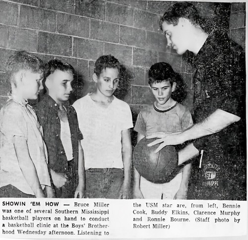 An instructor with four students