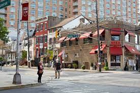 Street scene in New Brunswick, New Jersey