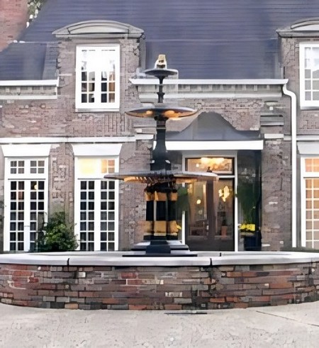 Fountain in new location