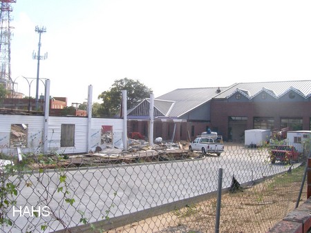 The former Red Carpet Inn & the new HFD Station #1