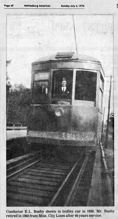 Closed-front trolley car- 3