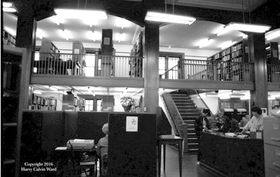 The old Hattiesburg Library on Main Street
