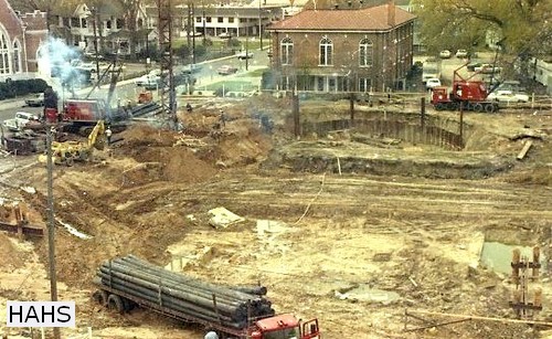 Colmer building construction at 313 N. Main St.